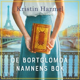 De bortglömda namnens bok – Kristin Harmel, ljudbokens omslag
