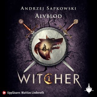Alvblod – Andrzej Sapkowski, ljudbokens omslag