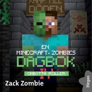 Ombytta roller – Zack Zombie, ljudbokens omslag