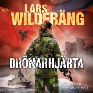 Drönarhjärta – Lars Wilderäng, ljudbokens omslag