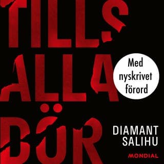 Tills alla dör – Diamant Salihu, ljudbokens omslag