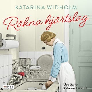Räkna hjärtslag – Katarina Widholm, ljudbokens omslag