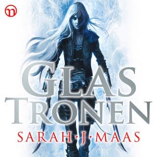 Glastronen – Sarah J. Maas, ljudbokens omslag