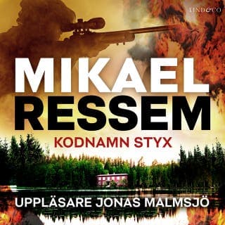 Kodnamn Styx – Mikael Ressem, ljudbokens omslag