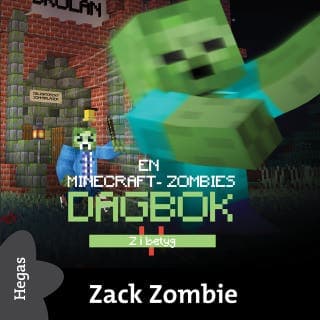 Z i betyg – Zack Zombie, ljudbokens omslag