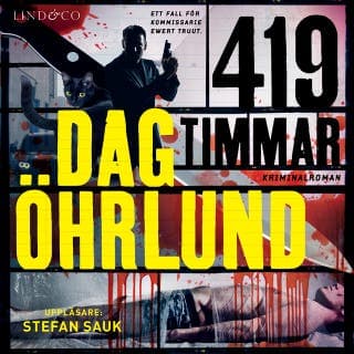419 timmar – Dag Öhrlund, ljudbokens omslag