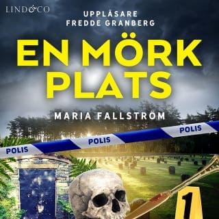 En mörk plats – Maria Fallström, ljudbokens omslag
