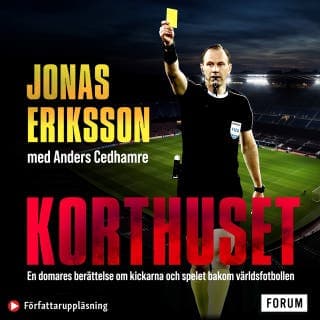 Korthuset – Jonas Eriksson och Anders Cedhamre, ljudbokens omslag