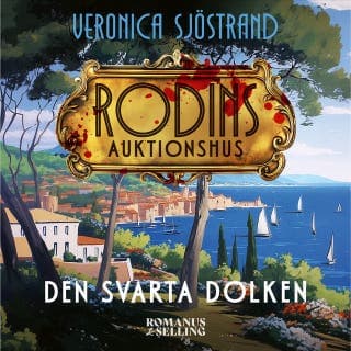 Den svarta dolken – Veronica Sjöstrand, ljudbokens omslag