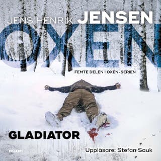 Gladiator – Jens Henrik Jensen, ljudbokens omslag