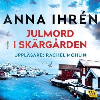 Julmord i skärgården – Anna Ihrén, ljudbokens omslag