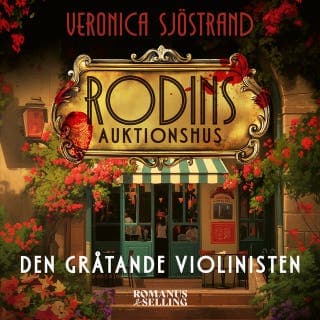 Den gråtande violinisten – Veronica Sjöstrand, ljudbokens omslag