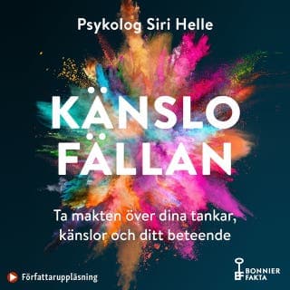 Känslofällan – Siri Helle, ljudbokens omslag
