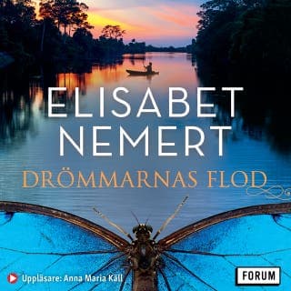 Drömmarnas flod – Elisabet Nemert, ljudbokens omslag