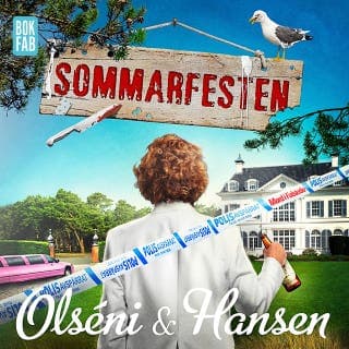 Sommarfesten – Micke Hansen och Christina Olséni, ljudbokens omslag