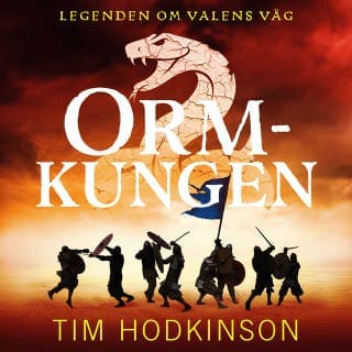 Ormkungen – Tim Hodkinson, ljudbokens omslag