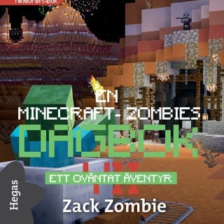 Ett oväntat äventyr – Zack Zombie, ljudbokens omslag