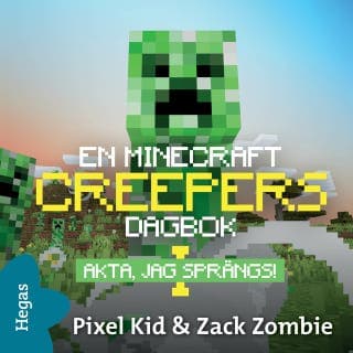 Akta, jag sprängs! – Pixel kid, ljudbokens omslag