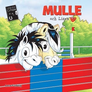 Mulle och Lisen – Lena Furberg, ljudbokens omslag