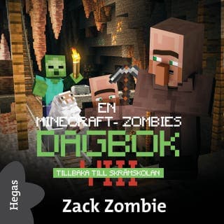 Tillbaka till skrämskolan – Zack Zombie, ljudbokens omslag