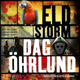 Eldstorm – Dag Öhrlund, ljudbokens omslag