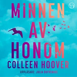 Minnen av honom – Colleen Hoover, ljudbokens omslag