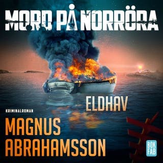 Eldhav – Magnus Abrahamsson, ljudbokens omslag