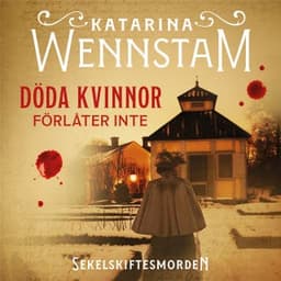 Döda kvinnor förlåter inte – Katarina Wennstam, ljudbokens omslag