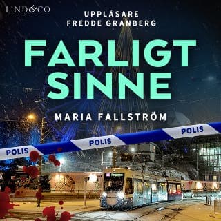 Farligt sinne – Maria Fallström, ljudbokens omslag
