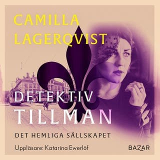 Det hemliga sällskapet – Camilla Lagerqvist, ljudbokens omslag