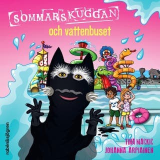 Sommarskuggan och vattenbuset – Tina Mackic, ljudbokens omslag