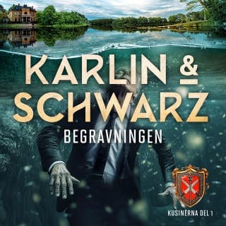 Begravningen – Åsa Schwarz och Lena Karlin, ljudbokens omslag