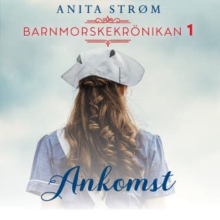 Ankomst – Anita Strøm, ljudbokens omslag