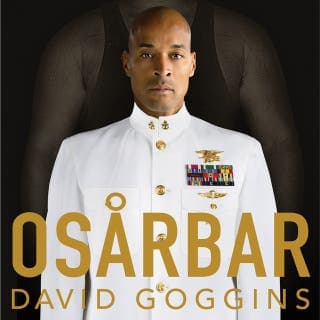 Osårbar – David Goggins, ljudbokens omslag