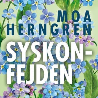 Syskonfejden – Moa Herngren, ljudbokens omslag
