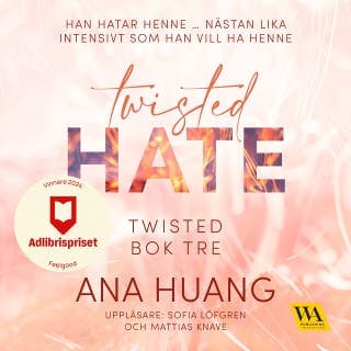Twisted Hate – Ana Huang, ljudbokens omslag