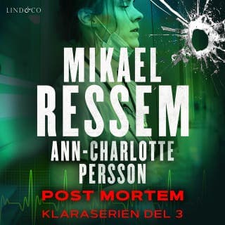 Post mortem – Mikael Ressem och Ann-Charlotte Persson, ljudbokens omslag