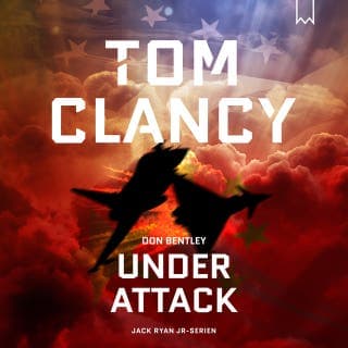 Under attack – Tom Clancy och Don Bentley, ljudbokens omslag