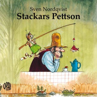 Stackars Pettson – Sven Nordqvist, ljudbokens omslag
