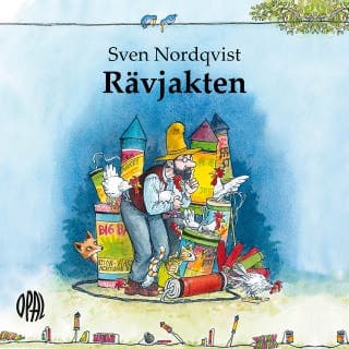 Rävjakten – Sven Nordqvist, ljudbokens omslag