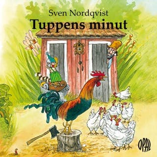 Tuppens minut – Sven Nordqvist, ljudbokens omslag