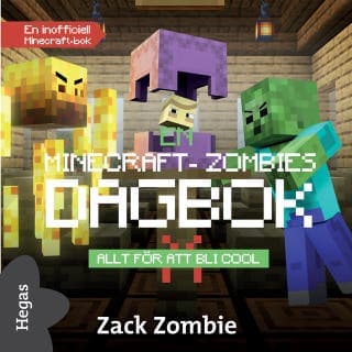 Allt för att bli cool – Zack Zombie, ljudbokens omslag