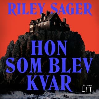 Hon som blev kvar – Riley Sager, ljudbokens omslag