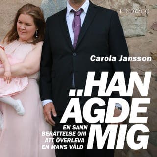 Han ägde mig – Leone Milton och Carola Jansson, ljudbokens omslag