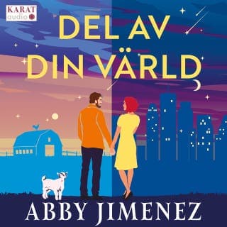 Del av din värld – Abby Jimenez, ljudbokens omslag
