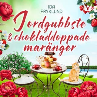 Jordgubbste och chokladdoppade maränger – Ida Fryklund, ljudbokens omslag