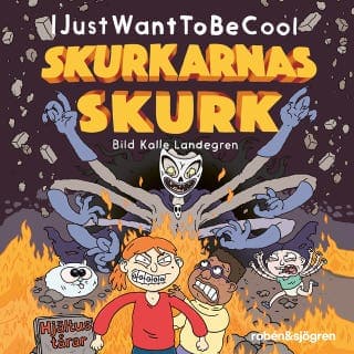 Hjältus tårar – IJustWantToBeCool och Joel Adolphson, ljudbokens omslag