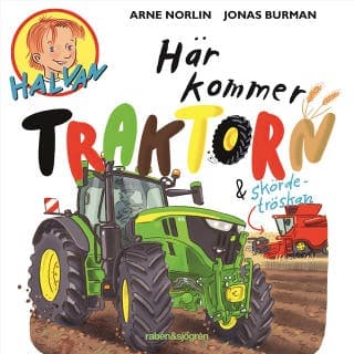 Här kommer traktorn och skördetröskan – Arne Norlin, ljudbokens omslag