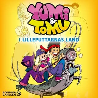 I Lilleputtarnas land – Yumi och Tomu, ljudbokens omslag