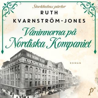 Väninnorna på Nordiska Kompaniet – Ruth Kvarnström-Jones, ljudbokens omslag